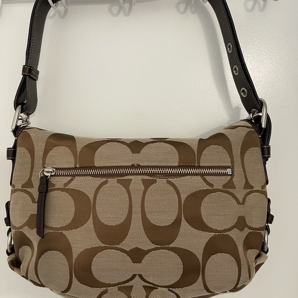 Coach Signature Shoulder Bag. Gently used. - Picture 3 of 10